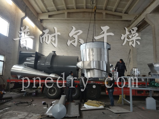 二氧化硅闪蒸干燥机发货现场