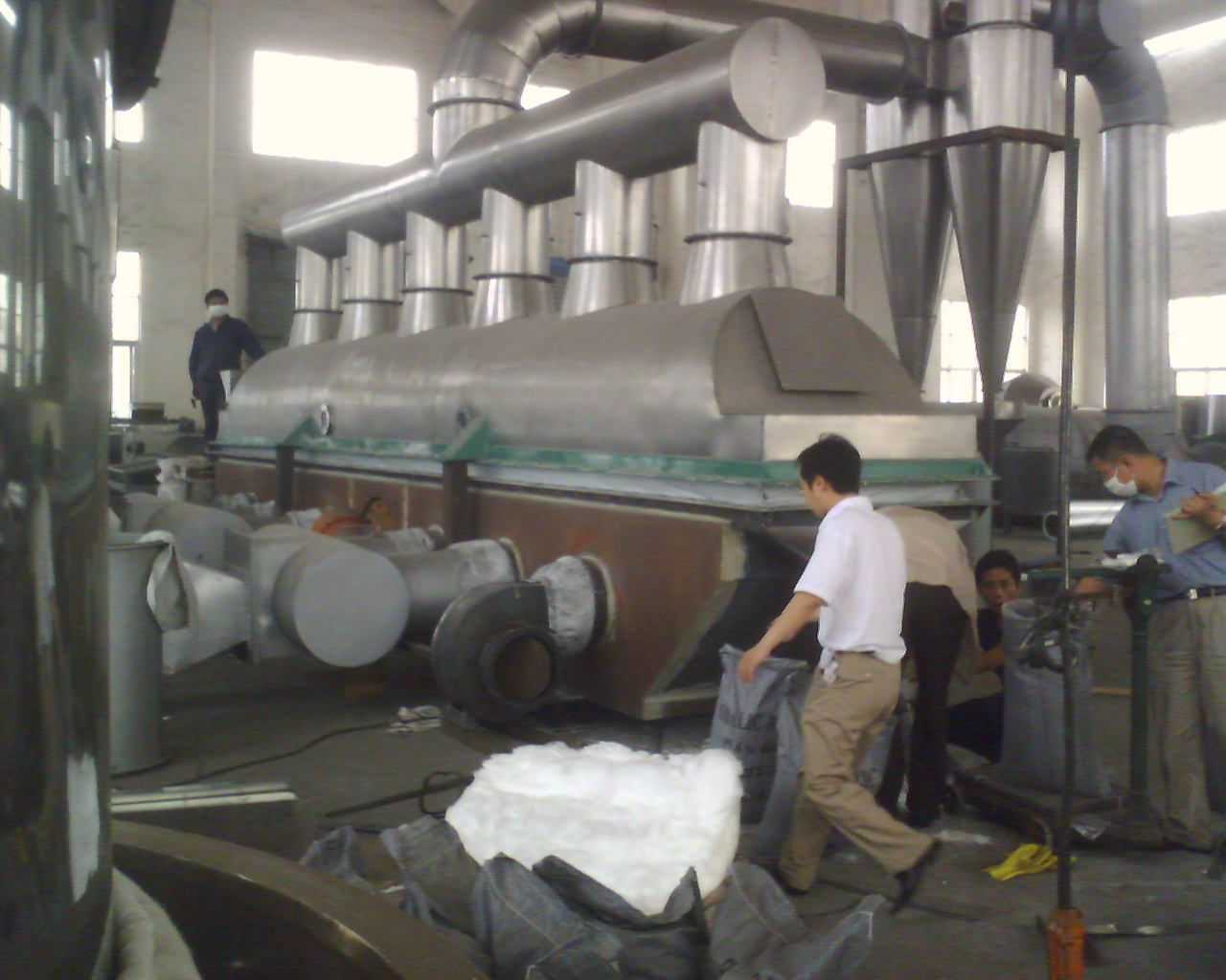 流化床干燥机生产现场专辑照片欣赏