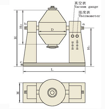 双锥回转真空干燥机2