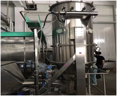 氮气循环闭路沸腾干燥机技术特点