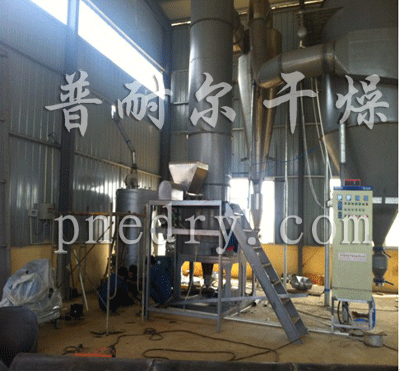 硫酸亚铁闪蒸干燥机现场安装