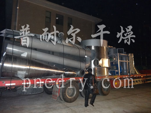 硅微粉闪蒸干燥机发货现场