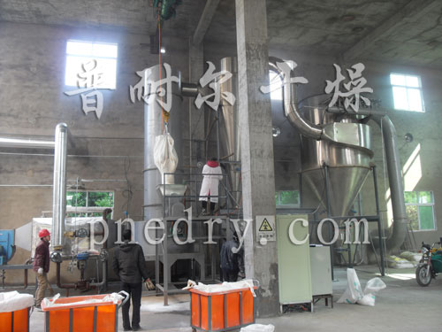 硬脂酸锌闪蒸干燥机生产现场 硬脂酸锌闪蒸干燥机生产现场