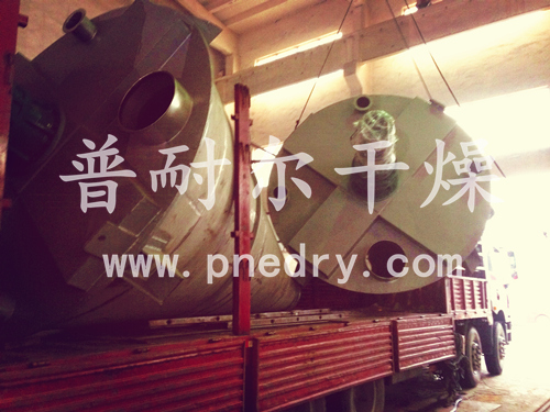 双螺旋锥形混合机发货现场