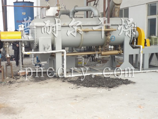 空心浆叶干燥机和自动车床的应用